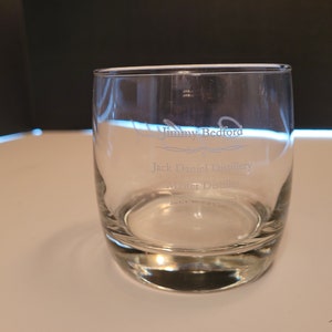 Vintage Jack Daniels Master Distiller Glass Jimmy Bedford