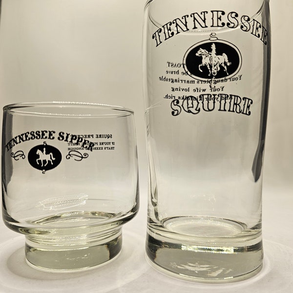 Variety of 2 Jack Daniels Tennesse Squire / Tennessee Sipper glasses