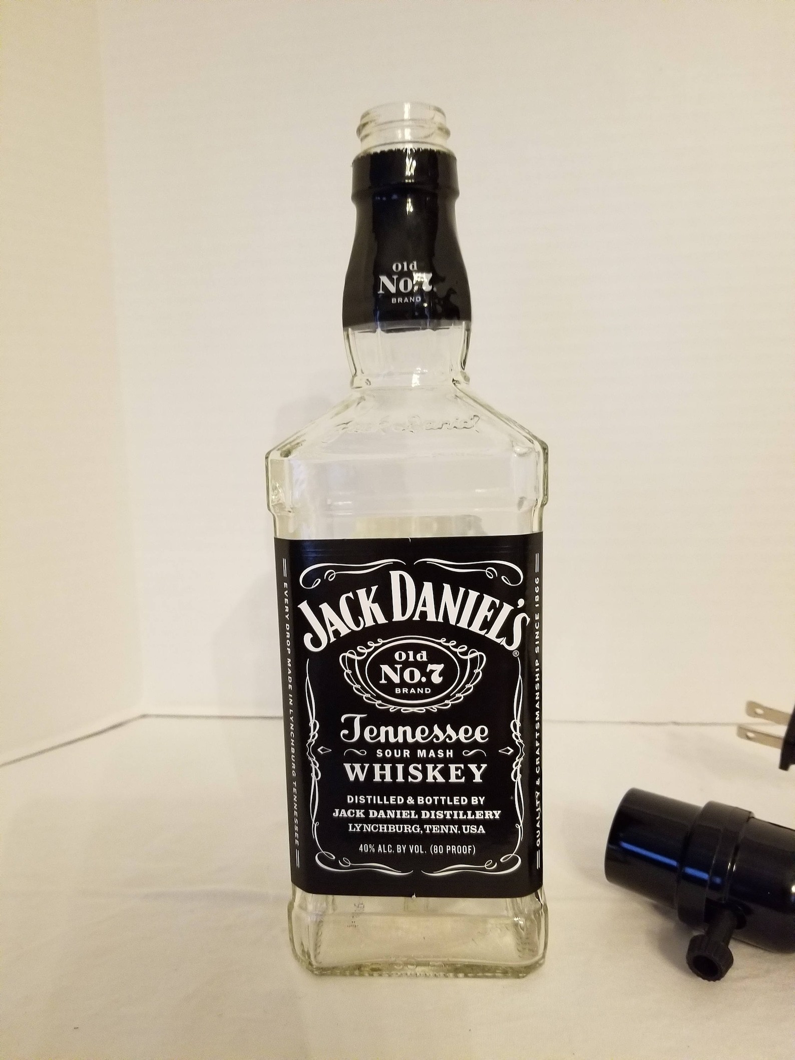 1.75L Jack Daniels Bottle Lamp Kit. Etsy