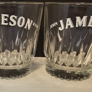 Set of 2 Jameson, Jameson&#39;s Rock Glasses