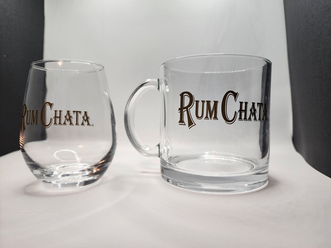 Variety of 2 Rum Chata Glasses Mugs Etsy