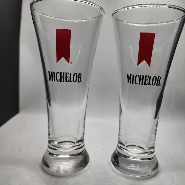 Set of 2 Michelob Beer Glasses