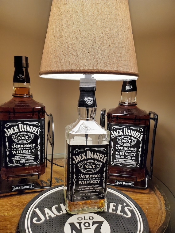 Jack Daniels Lamp Lámpara grande de botella de 175 litros. - Etsy España