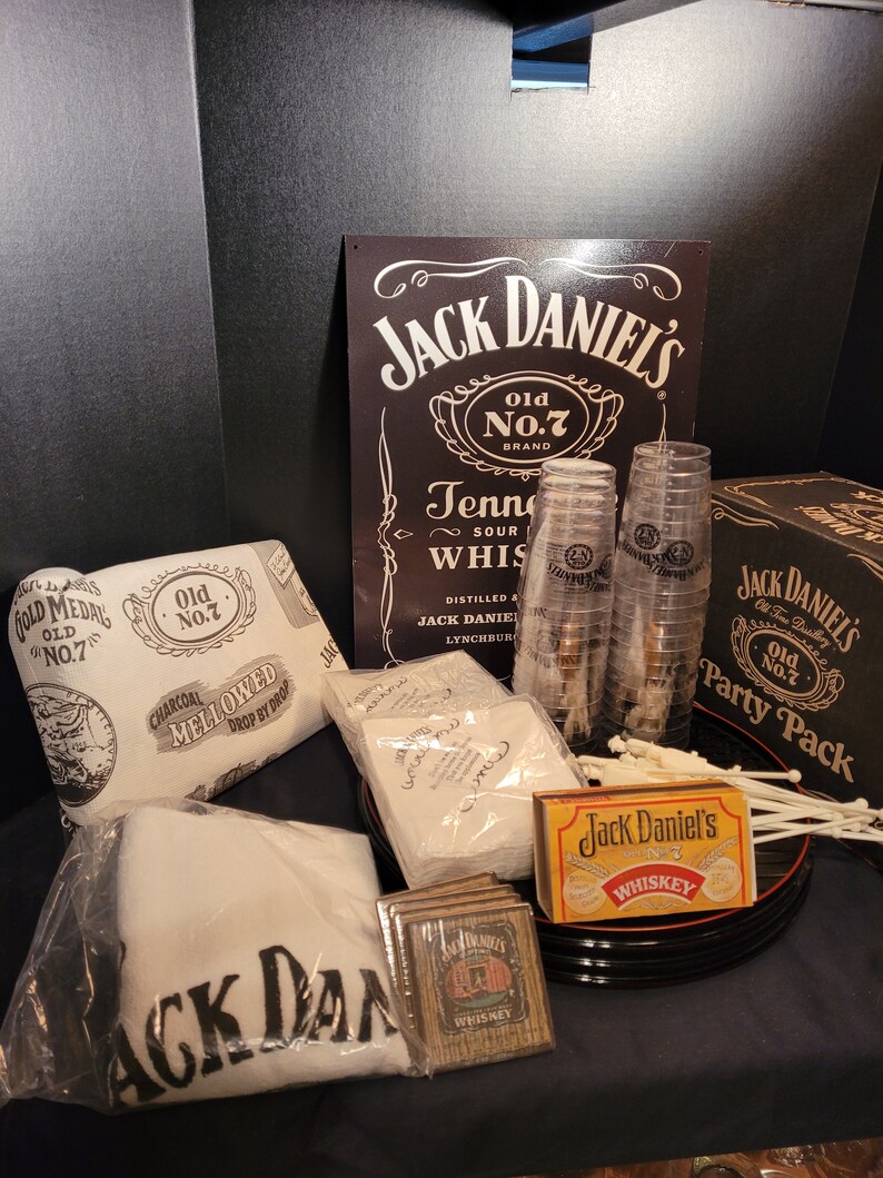 Vintage Collectible Jack Daniels Party Pack Etsy