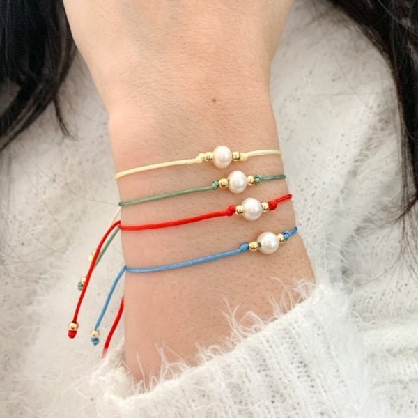 Timeless design Freshwater pearl handmade bracelet main image 1