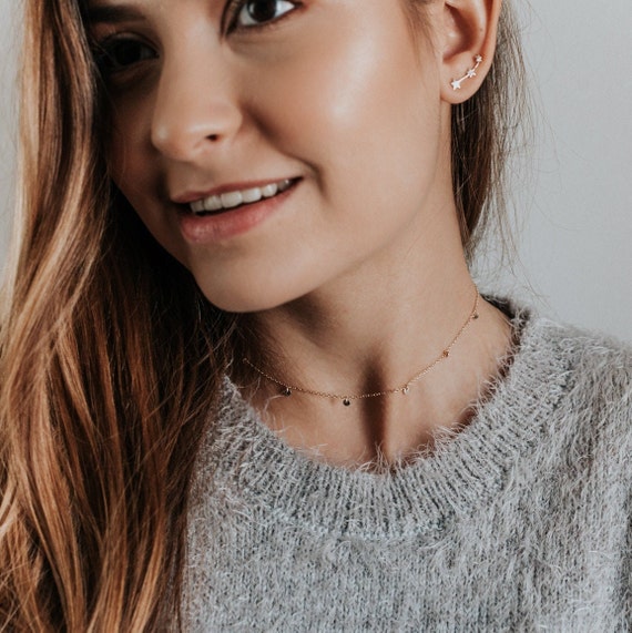 Collana Bohémien Con Ciondolo A Forma Di Moneta – Dorata, Vintage, A Strati – Per Donna E Ragazza - 2
