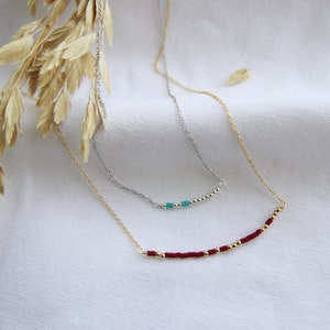 Custom Morse Code Necklace, morse code jewelry, Personalized Morse Code necklace, Friendship necklace, Girlfriend Gift, Gift for Mom auntie
