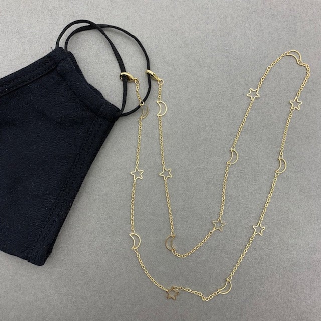 Face Mask Jewelry Mask Necklace Mask Holder Facemask Chain Etsy