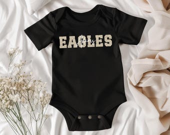 Personalized Team Name Baby Bodysuit, Team Mascot Baby Outfit, Newborn Baby Shirt, Personalized Team Name Romper, Newborn Sports Baby Romper