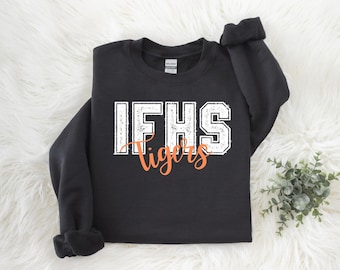 Custom Varsity crewneck, Custom College Apparel, Personalized Team Sweatshirts Aesthetic, School Sports, Custom University Crewneck