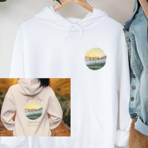 Girls Camp Christian Hoodie, LDS Youth Theme Hoodie, Look Unto Christ Hoodie, Inspirational Christian Shirt, Young Women, Bible Verse Hoodie