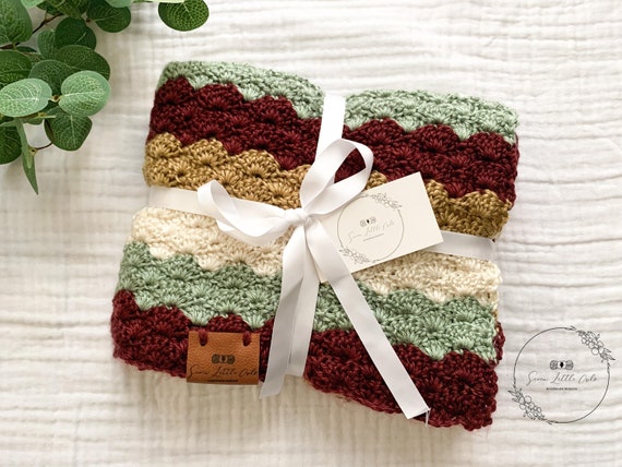 Crochet Baby Blanket Burgundy and Sage Crochet Baby Blanket Burgundy Crochet Blanket Sage Green Crochet Blanket Crochet Baby Blanket Etsy Canada