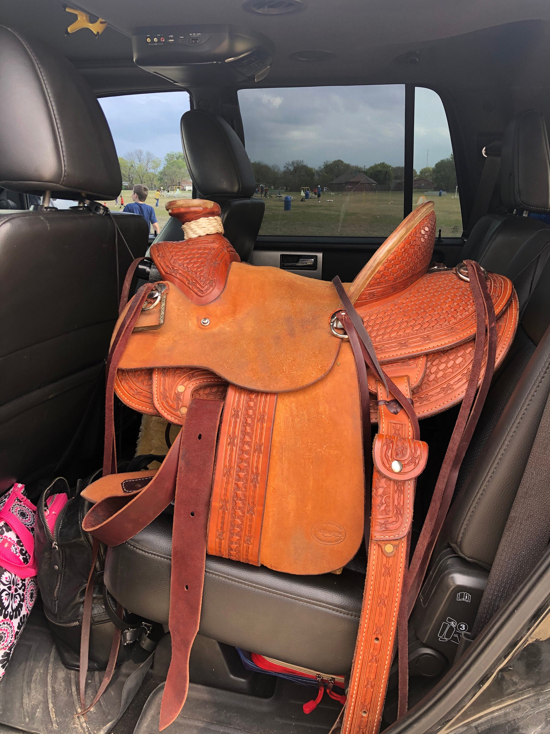 Saddle Sling™ the Saddle Transporter for Car Truck or SUV Etsy UK