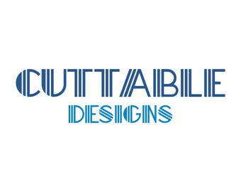 Line Art Font Cuttable Design SVG PNG DXF & eps Designs Cameo File Silhouette