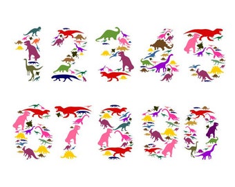 Download Dinosaur birthday svg | Etsy