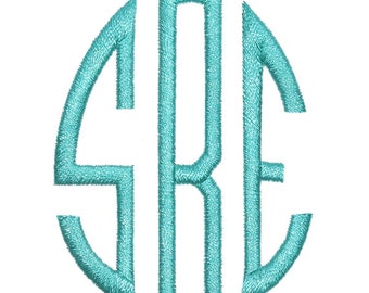 Easter Egg Oval round Monogram Machine Embroidery Font Alphabet Letters INSTANT DOWNLOAD BX pes dst