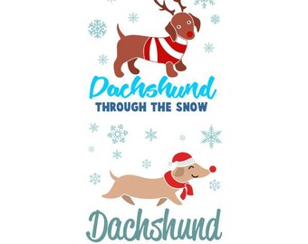 Free Free 125 Dachshund Through The Snow Svg Free SVG PNG EPS DXF File