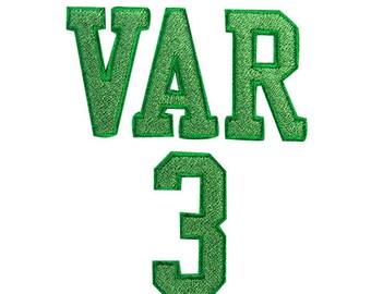 Varsity Two Color Monogram Machine Embroidery Font Alphabet Letters INSTANT DOWNLOAD pes dst
