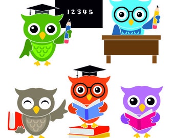 Download School Owl Svg Etsy