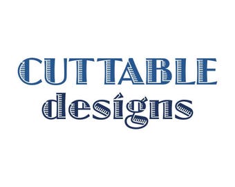 Etch Dollar Font Cuttable Design SVG PNG DXF & eps Designs Cameo File Silhouette