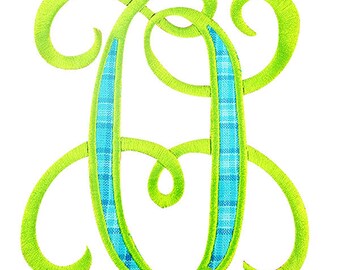 Heirloom Applique Machine Embroidery Font Alphabet Letters INSTANT DOWNLOAD Pes Dst