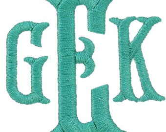 Fishtail Bold Embroidery Font Monogram Machine Embroidery Font Alphabet Letters INSTANT DOWNLOAD BX pes dst