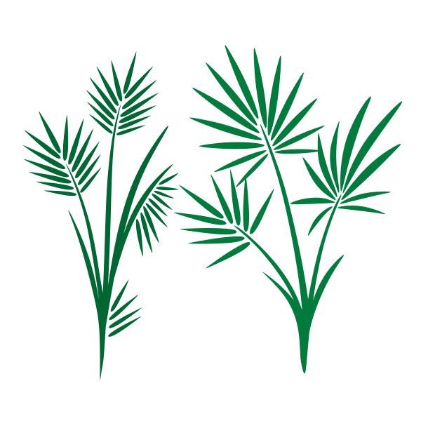 Palm Tree Cuttable Design SVG PNG DXF & Eps Designs Cameo File - Etsy