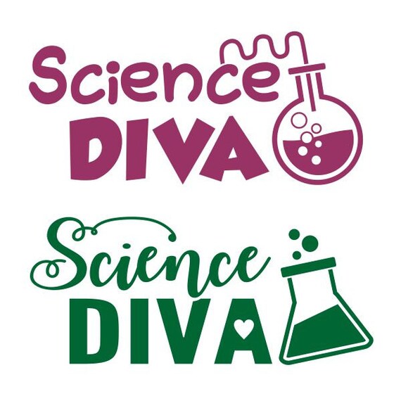Science Diva School Cuttable Design Svg Png Dxf Eps Designs Etsy