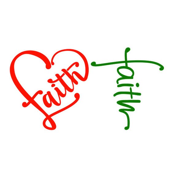 Download Faith Church Jesus love Heart Cuttable Design SVG PNG DXF ...