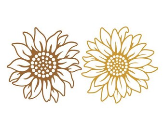 Download Flowers silhouette | Etsy