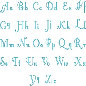 Harris Dub Monogram Machine Embroidery Font Alphabet Letters INSTANT ...