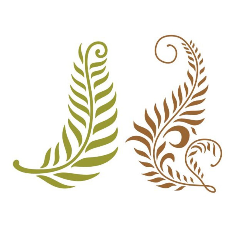 Download Leaf Accent Cuttable Design SVG PNG DXF & eps Designs Cameo | Etsy
