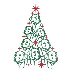 Red Truck Christmas Tree Machine Embroidery Instant Download Etsy