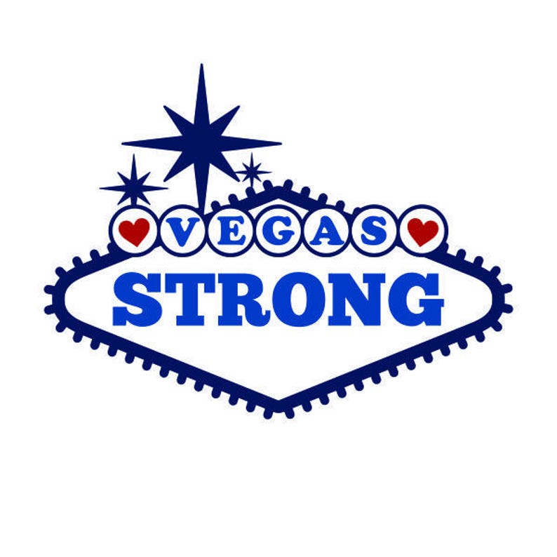Strong Las Vegas Cuttable Design SVG PNG DXF & eps Designs | Etsy