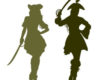 Women Lady Pirate Boss Tampa Gasparilla Fest Cuttable Design - Etsy