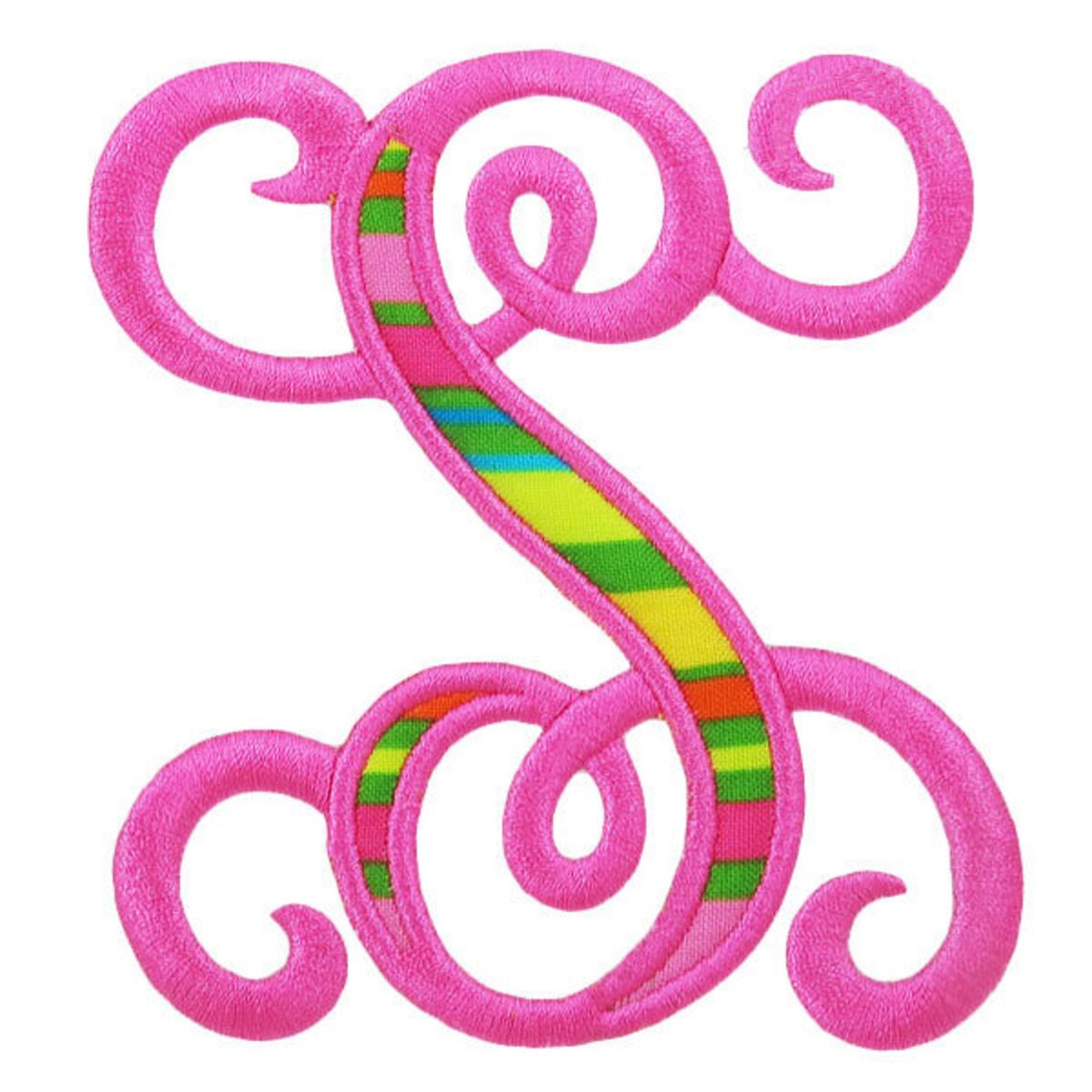 Heirloom Applique Machine Embroidery Font Alphabet Letters Etsy