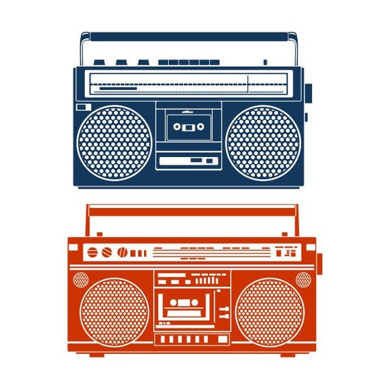 Cassette Tape Player 80's Music Cuttable Design SVG PNG - Etsy