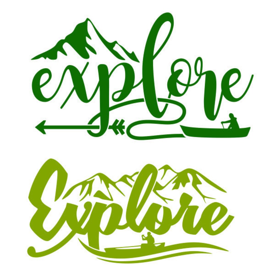 Explore Travel Cuttable Design SVG PNG DXF & Eps Designs Cameo File ...