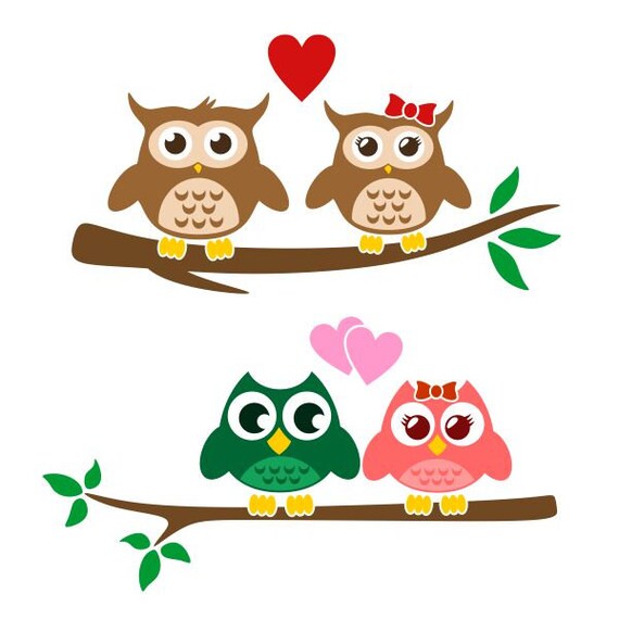 Download Owl Bird Family cuttable Design SVG PNG DXF & eps Designs ...