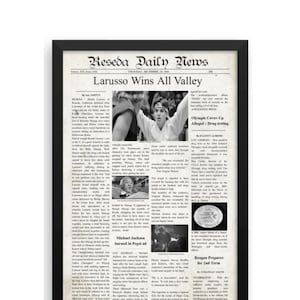 Karate Kid Movie newspaper poster 11x17