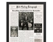 Back to the Future Movie Newspaper Poster 11x17 Print 2 Versions - Etsy