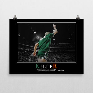 Larry bird 1988 3-point contest poster