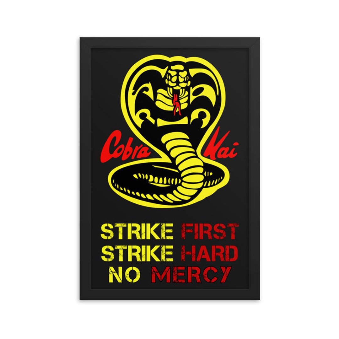 Cobra Kai Poster - Etsy