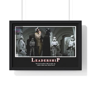 Digital download of Darth Vader &quot;Leadership&quot; Poster