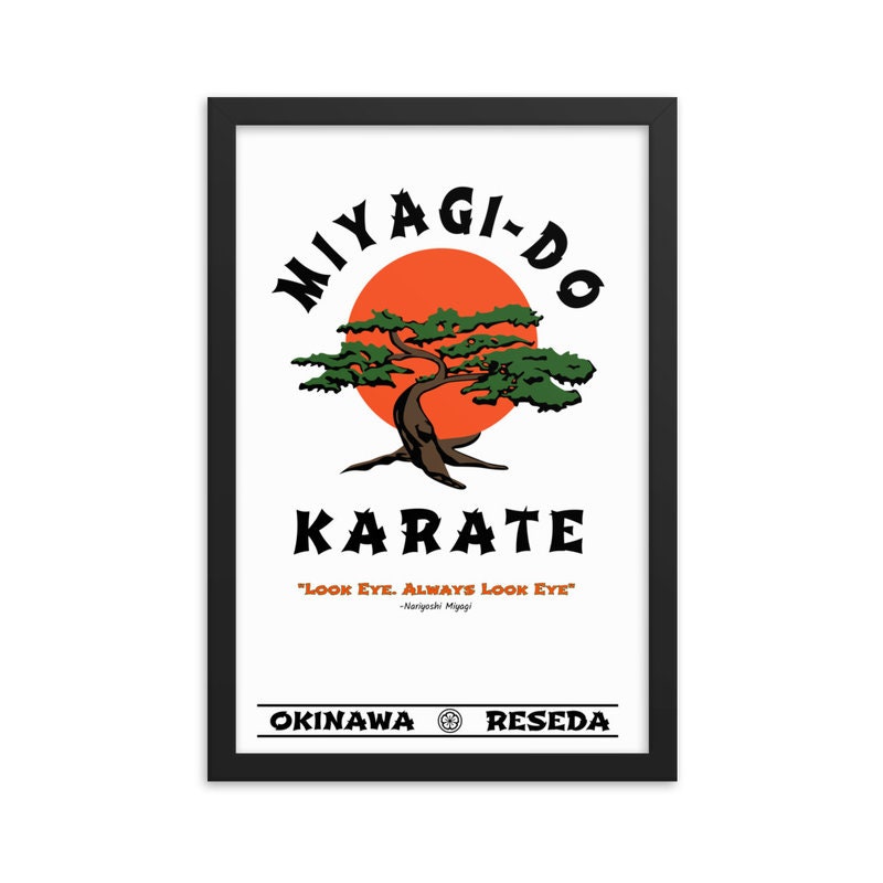 Digital Download Miyagi Do Karate Poster - Etsy
