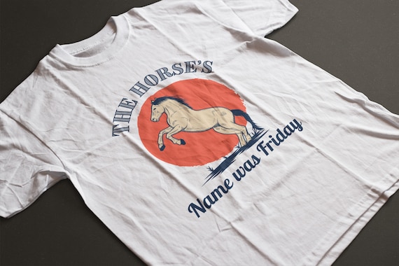 The Horses Name Was Friday - Etsy