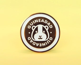 GuineaDad Enamel Pin Badge