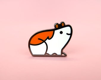 GuineaDad Happy Little Guinea Pig Enamel Pin