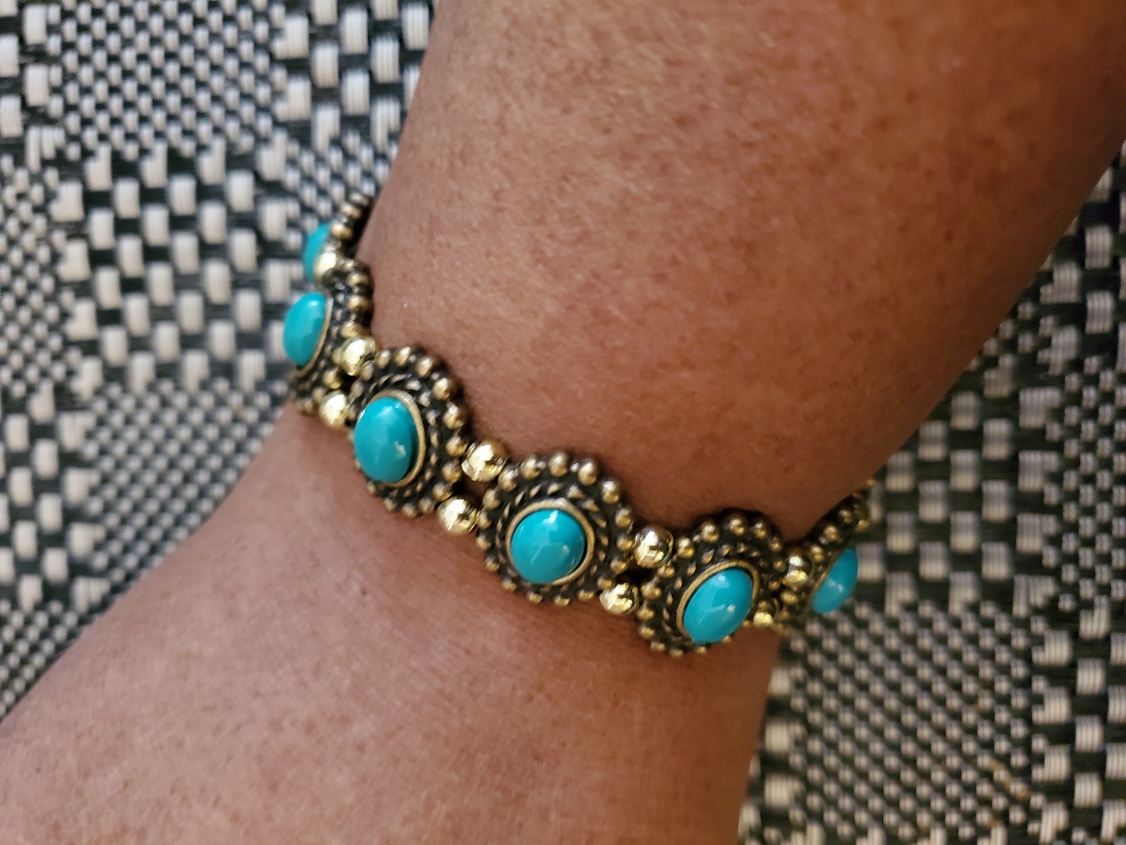 Women's Turquoise Bracelet Etsy