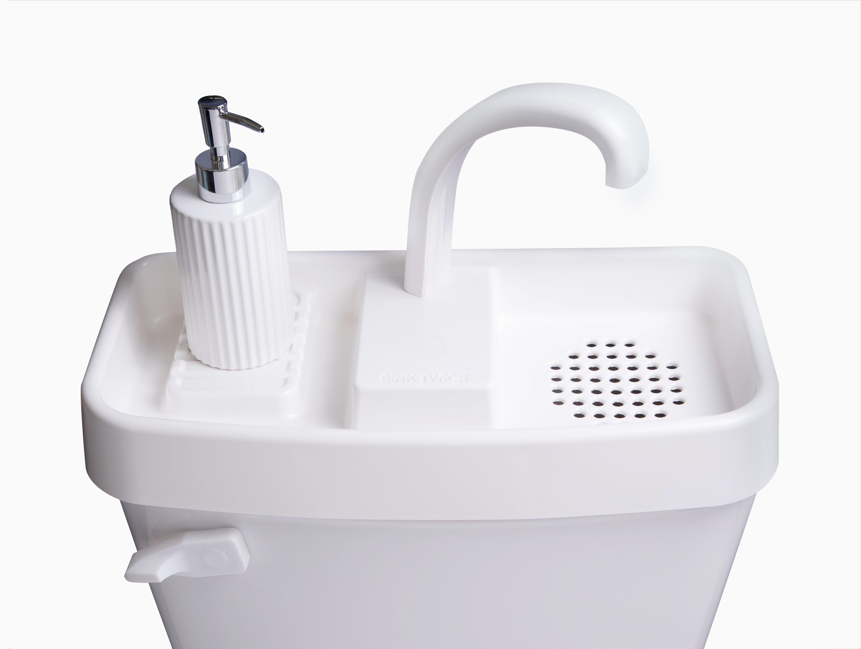 Waste(twice) -  ArchTec Parkview Double Trash/Recycling Bin | Recycle Away